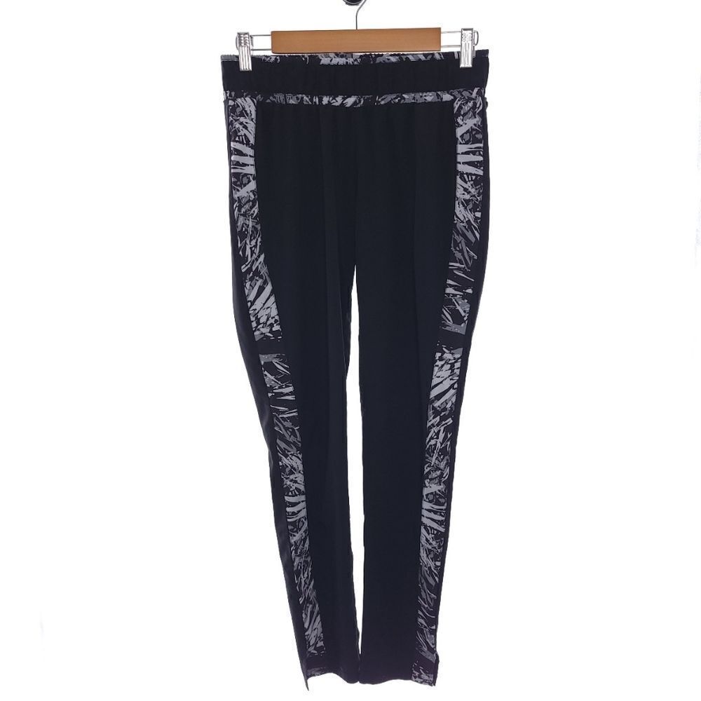 Fabletics Black Gray Athletic Active Pants Womens Size XS